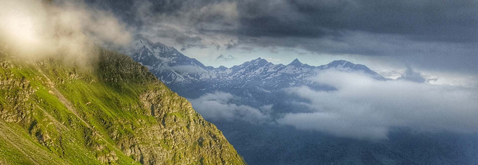 A view of mountains