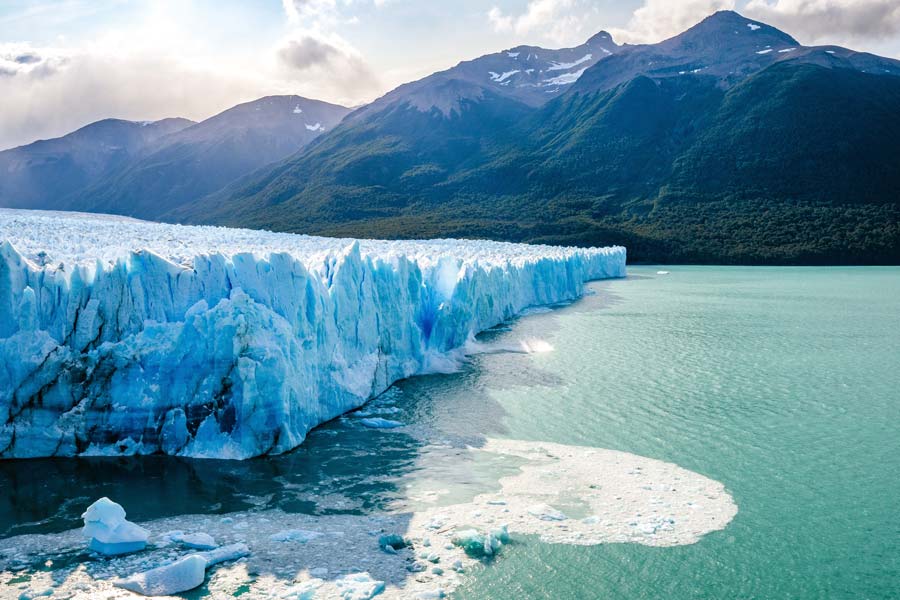 A photo of Glaceir Moreno in Argentinian Patagonia