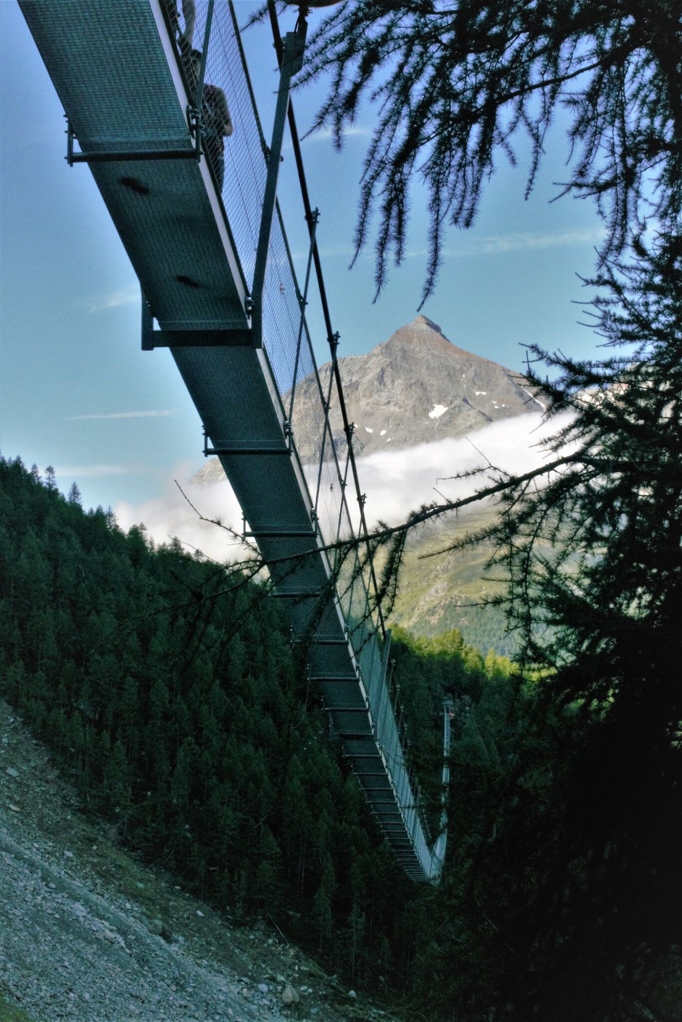 Charles Kuonen suspension bridge